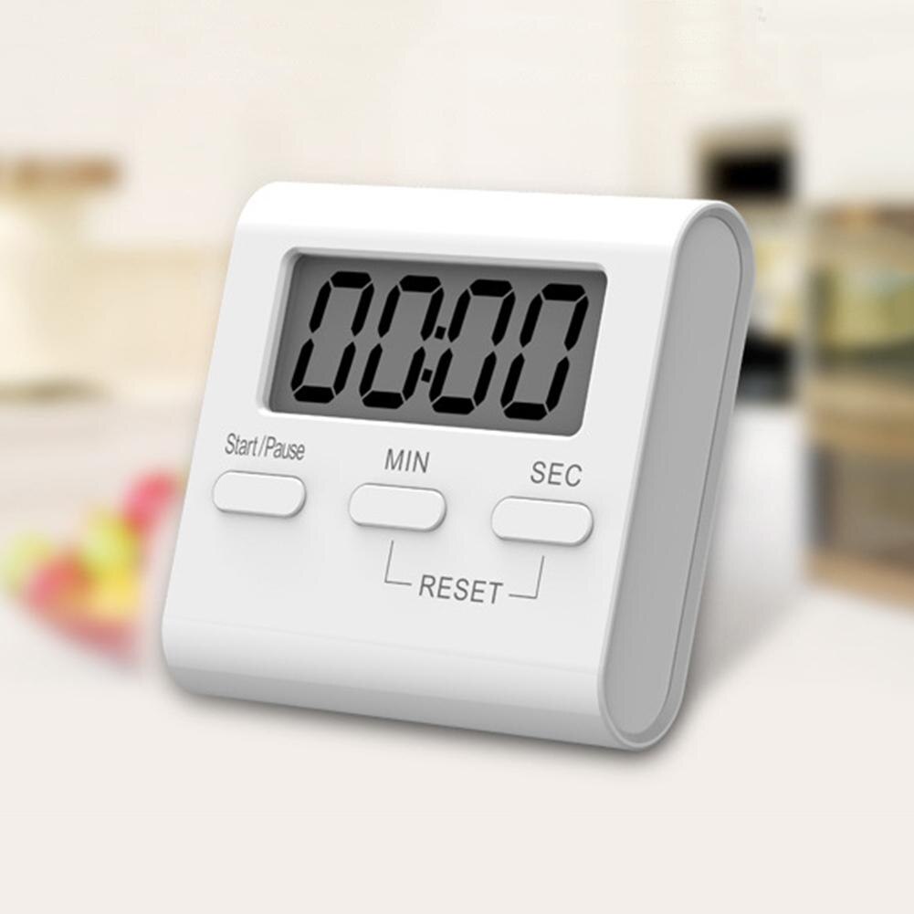 LCD Screen Digital Kitchen Countdown Timer Cooking Alarm For Cooking Sports Office 1PC J3