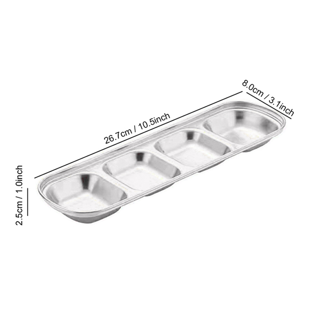 Roestvrijstalen kruidenbordjes voor op de camping, schaal voor saus, kruidenbordjes, peperschaaltjes, braadsauzen, schaaltjes, barbecueservies: Lichtgeel