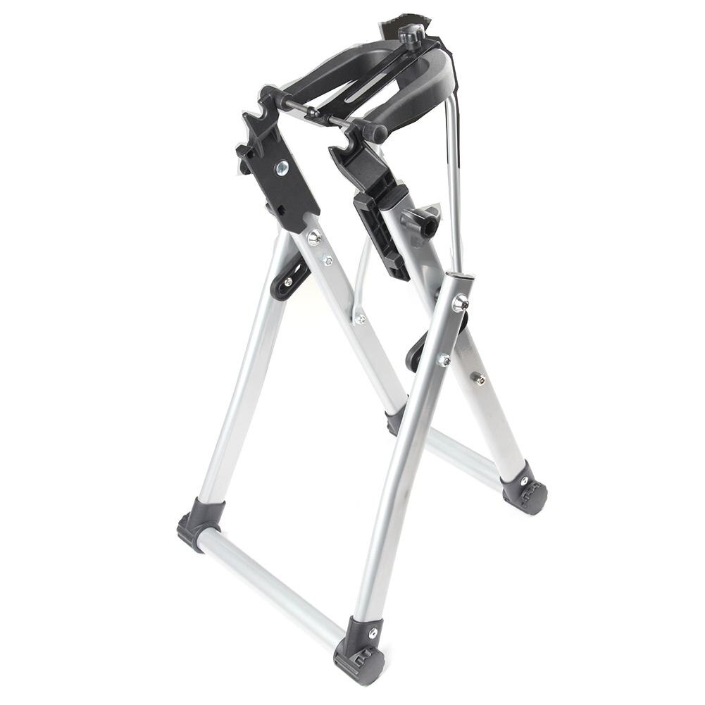 Mtb cykel reparationsværktøjer cykel hjul truing stand mekaniker truing stand til 24 tommer - 28 tommer cykeldæk cykel reparation tilbehør: Hvid