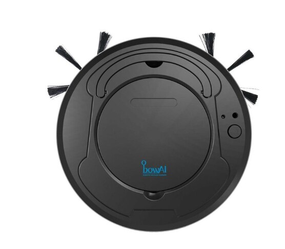 3-In-1 Multifunctionele Auto Smart Robot Floor Cleaner Oplaadbare Droog Nat Mop Vegen Stofzuiger Sterke Zuigkracht huis Schoon: Blace color