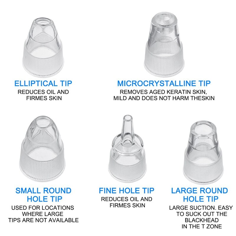 2 in 1 Multi-Functional Ice Compress Blackhead Remover Vacuum Suction Face Pimple Acne Extractor Facial Pores Cleaner Skin Tools