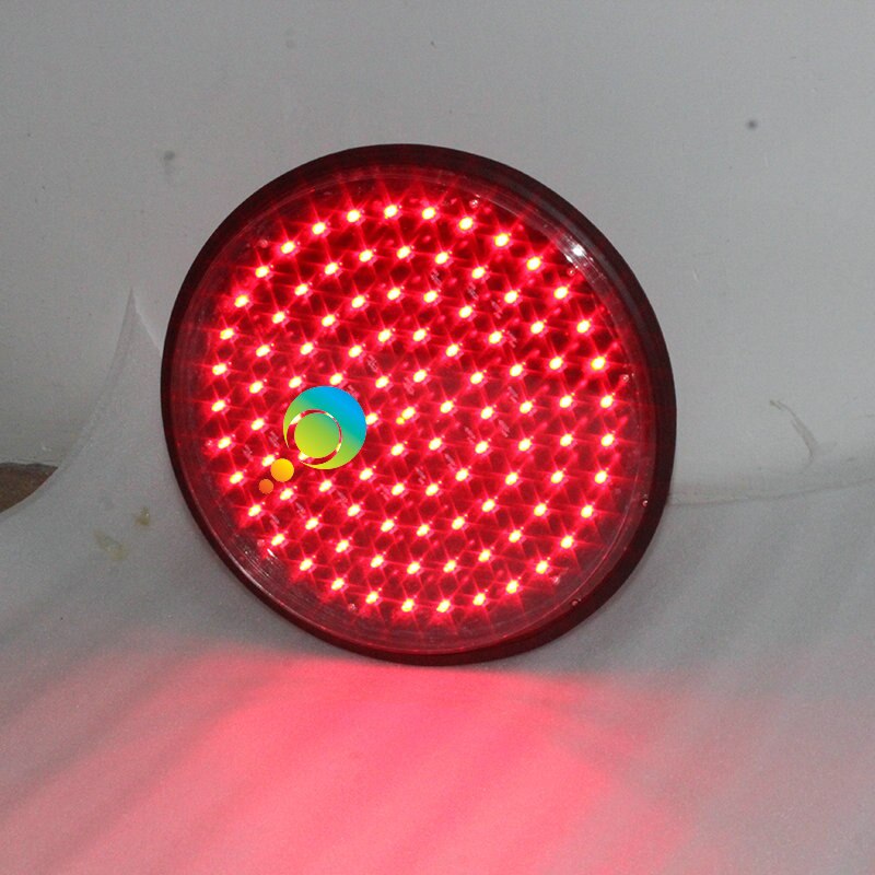 DC12V or DC24V high brightness 300mm red led module traffic light for