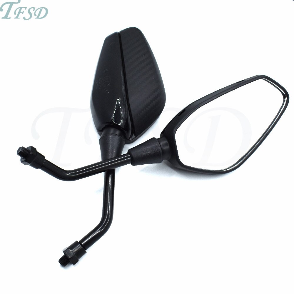 10mm universal motorcycle accessories motorbike side mirror rearview mirror For Triumph Tiger 800 1050 Rocket III Street Triple