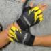 Luvas de ciclismo de bicicleta ao ar livre esporte ciclismo meio dedo anti-deslizamento absorção de choque fitness fingerless luvas mais quentes #30: Yellow 
