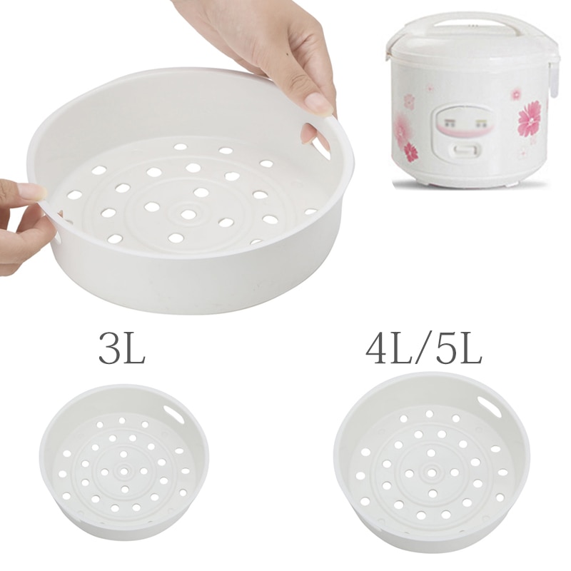 Food Grade Safe Plastic Steam Baskets Rice Cooker Steamer Basket For Home Kitchen Cooking Anti-scalding Cookware