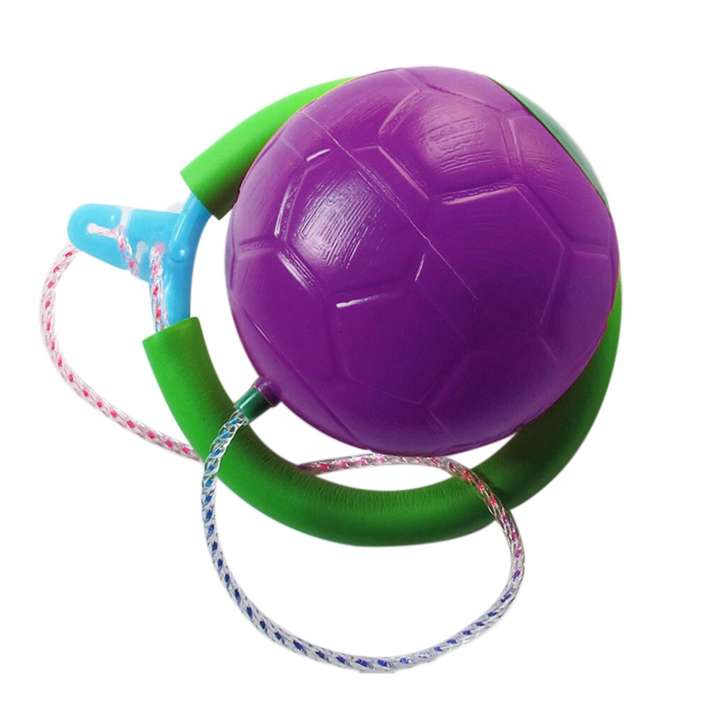 ¡5 colores Bola de saltar al aire libre bolas de juguete de la diversión juguete para saltar juguete de equipo de gimnasio !: Púrpura