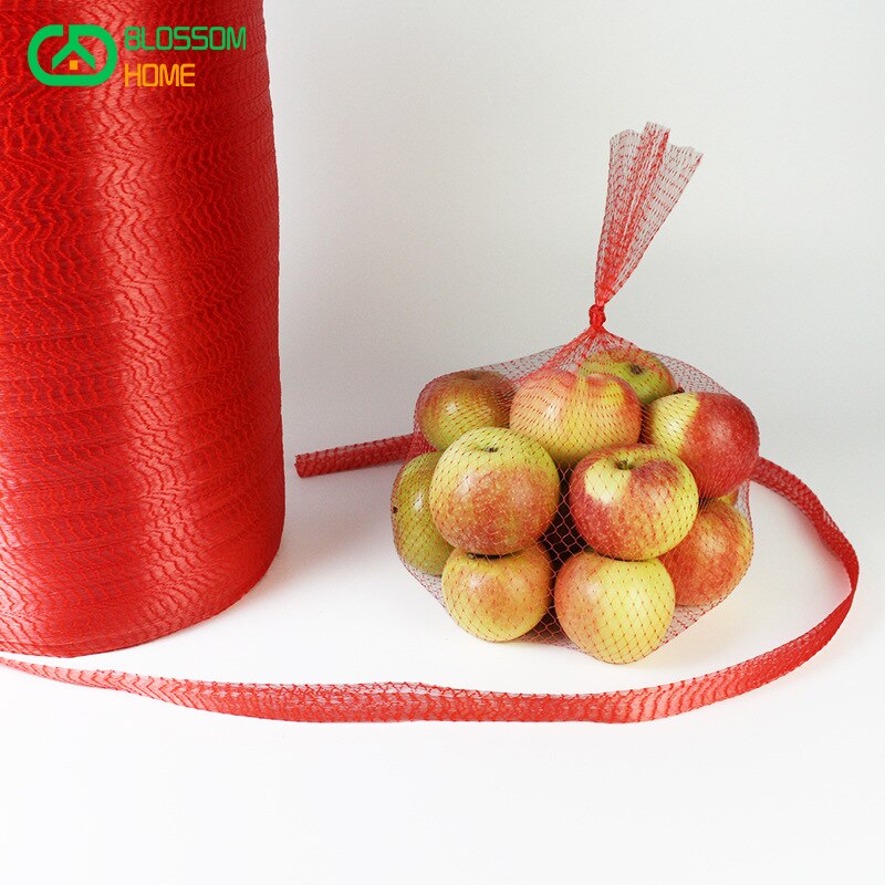 Sac en maille plastique, produits semi-finis en rouleau, ULde coupe en maille, emballage en maille 05/09, fruits et fruits secs