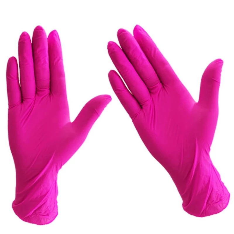 80pcs Reusable Nitrile Gloves Latex Gloves Waterproof Cleaning Gloves For Household Garden Laboratory Kitchen accessories