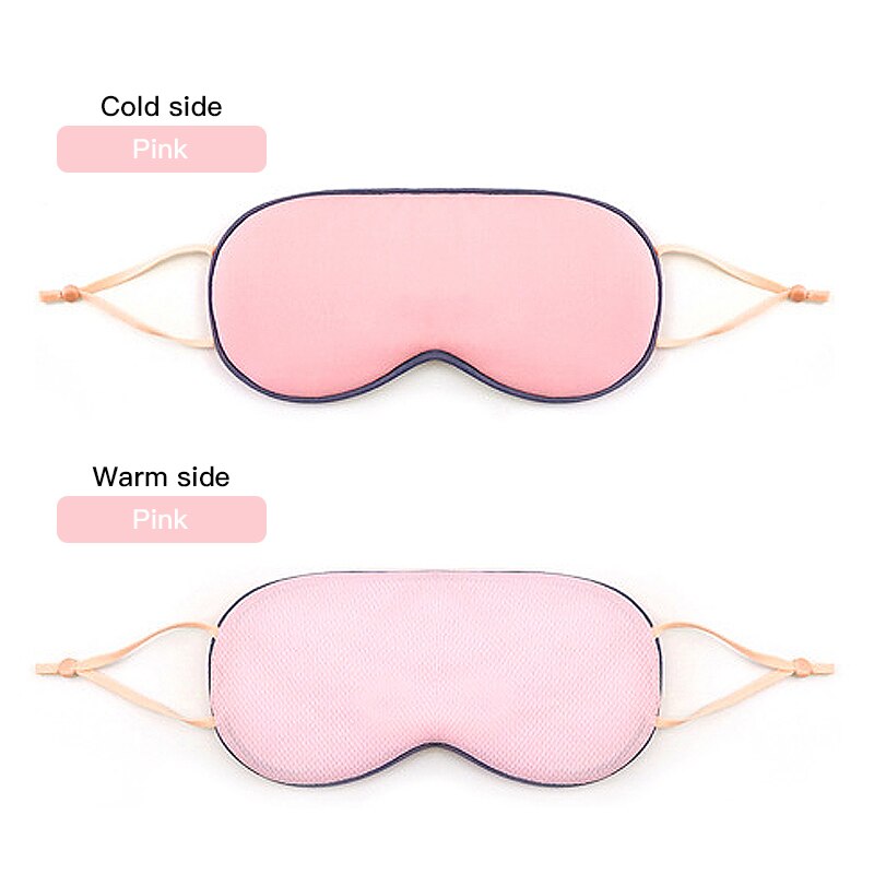 Imitated Silk Sleep Eye Mask Portable Travel Eyepatch Nap Eye Patch Rest Blindfold Eye Cover Sleeping Mask Night Eyeshade