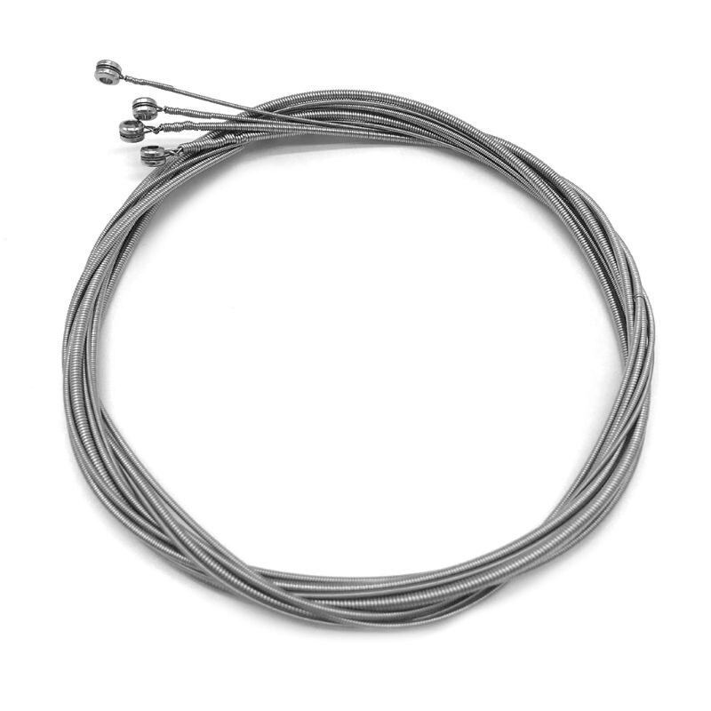 1 jeu de cordes de basse corde en acier pour 4 cordes pièces de guitare basse électrique (044-100)