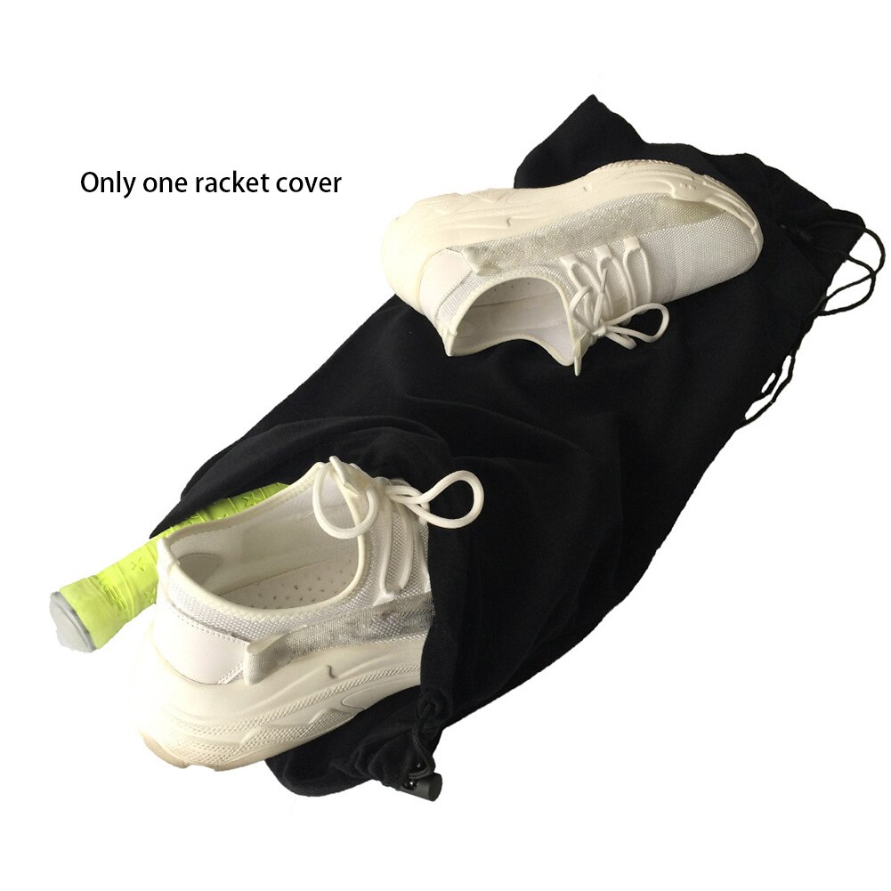 Sportowe zamknięcie sznurkowe szarpie miękki przenośny regulowany pasek trwała rakieta tenisowa użyj bagażu akcesoria robić toreb pokrywa ochronna