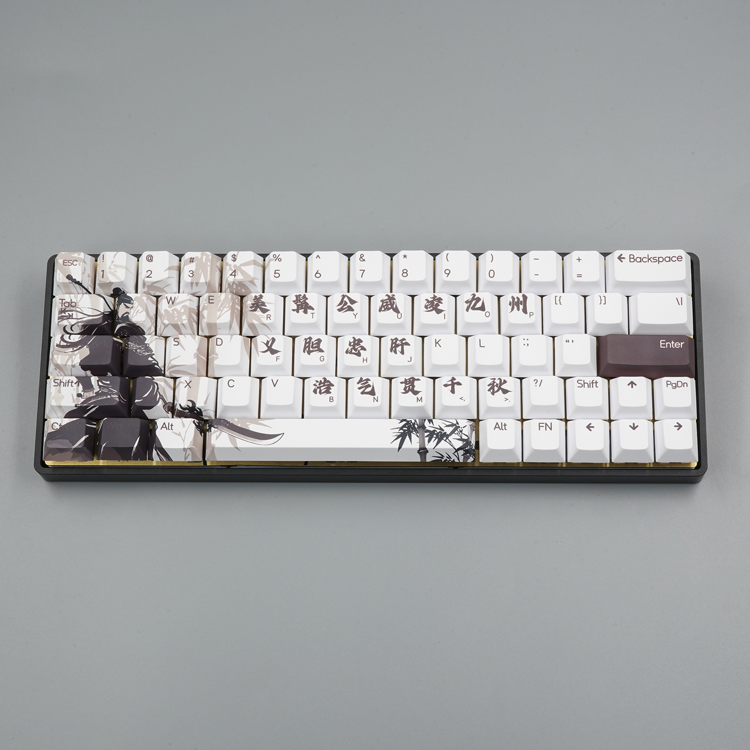 NPKC Cherry Profile Keycaps Anime Keycap PBT Key caps For MX Switch 60% 65% Mechanical Keyboard Caps Wooting 60 MAD 68HE Key cap