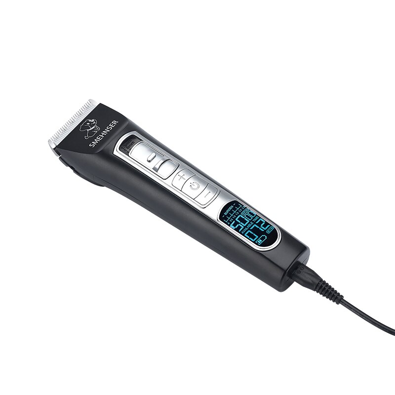 Yomiga  d1- s tondeuse voor honden lcd-scherm hondenkapsel trimset krachtige machine voor dieren huisdier yorkshire