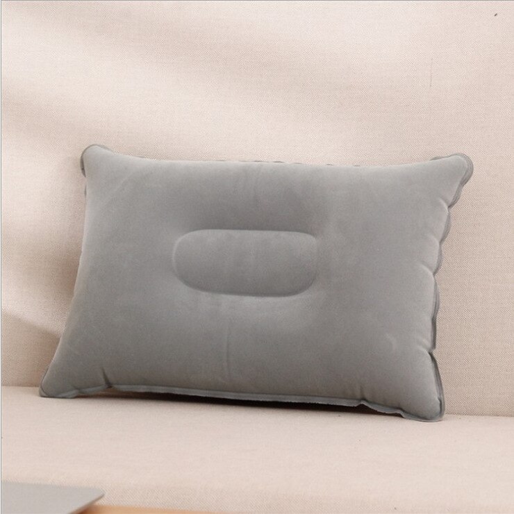Travel Inflatable PVC Pillow Convenient Ultralight Sleep Cushion Nylon Air Pillow: gary