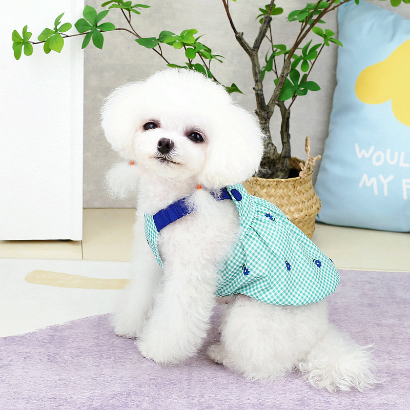 Huisdier Bretels Puppy Jurk voor Meisje Zomer Hondenkleding Gestreepte Rok Hond Jurken Chihuahua Luxe Kostuum Bihcon Yorkie Vest
