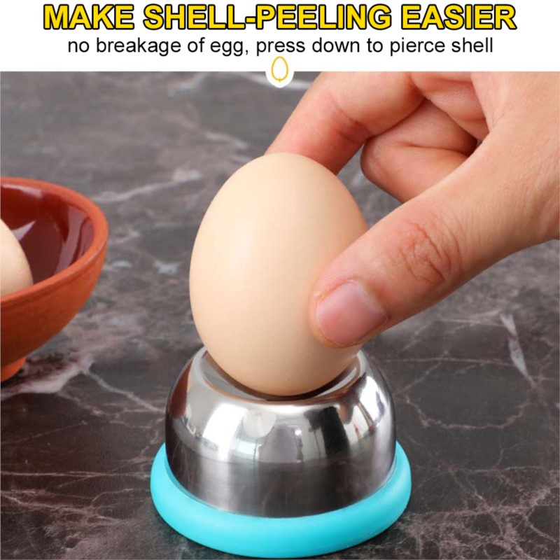 Ei Piercer voor Gekookte Eieren Perforator Prickers Separator Rvs Naald Ei Separator Piercing Tool Keuken Gadgets