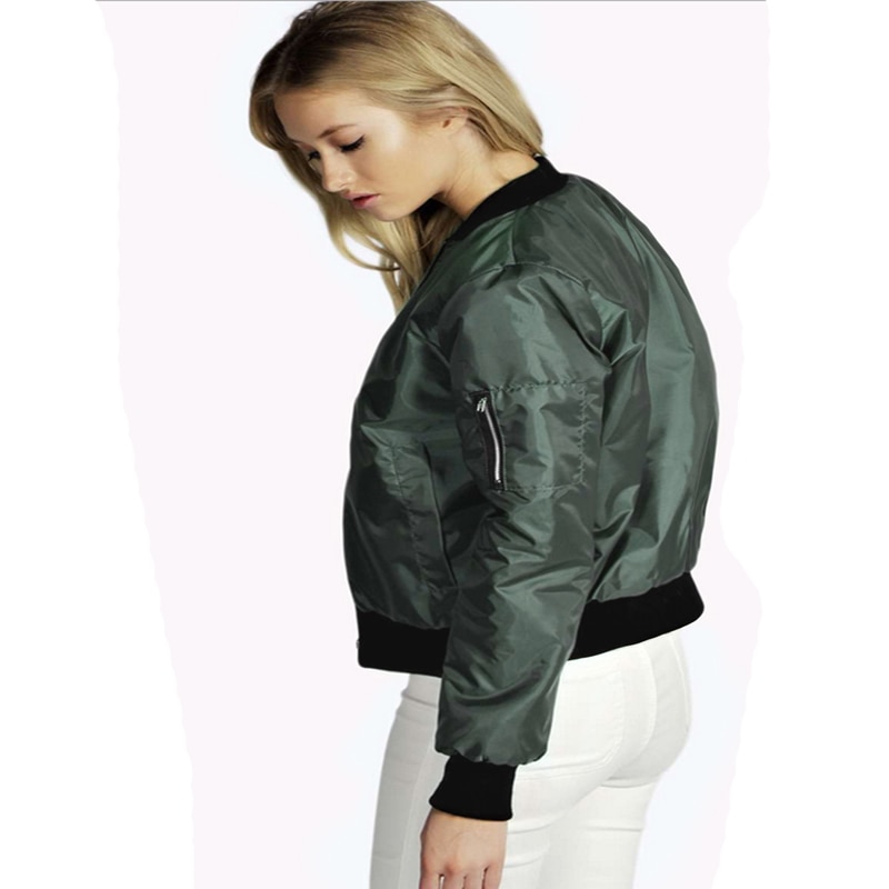 Sommer windbreaker jakke kvinder tynde jakker basic bomber jakke langærmet frakke afslappet dame jakker overtøj tøj