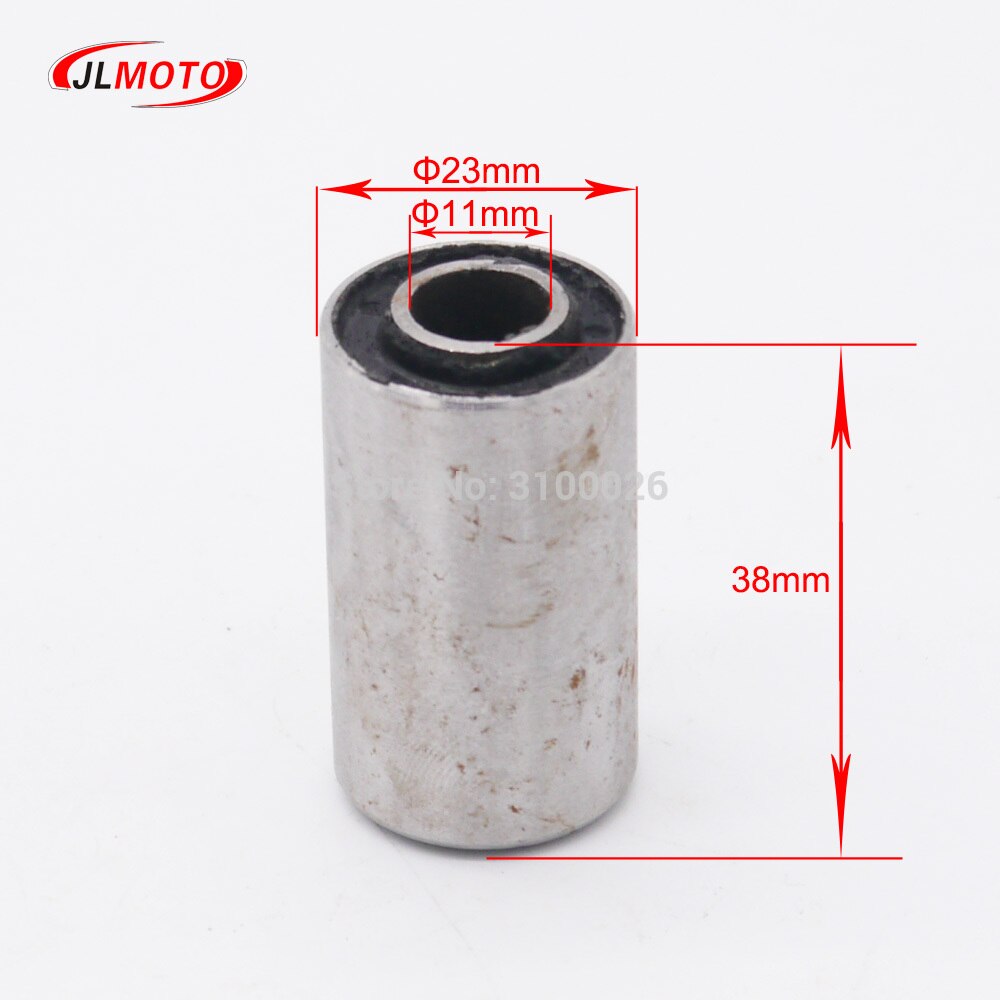 4 st 23 x 38 x 10mm sväng en armfäste bussning passar för 110cc 150cc 200cc elektriska atv kina skoter utv go kart buggy fyrhjuling delar