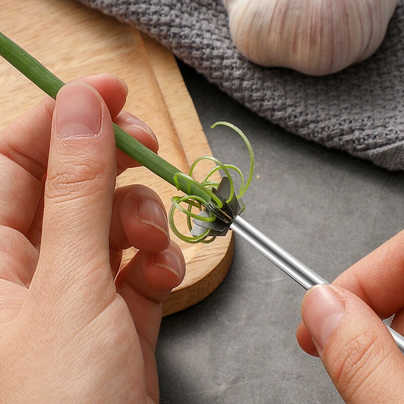 Scalpel voor bosui, keukengereedschap, bosui snijden, geraspte bosui, bosuimes, multifunctionele groentesnijder