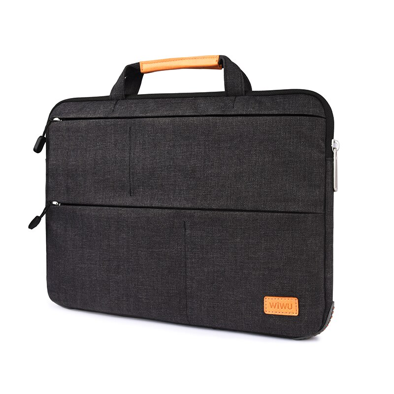 Laptoptas handvat hoes geschikt voor lenovo thinkpad, macbook pro  (11.6-13 inch) multifunctionele handtas bescherm de computer: Zwart -13.3 inch