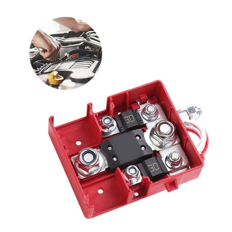 U90C Negatieve Positieve Geïsoleerde Rail Ground Power Distributie Terminal Blok Batterij Bus Bar Voor Mariene Auto Trailer Boot