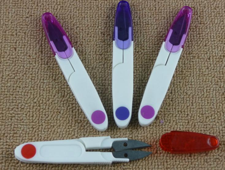 10pc Good Sharp Scissor DIY Knitting Tool 12cm Length Diy Crafts Office Tailor Needlework Red Scissors for Home Workshop
