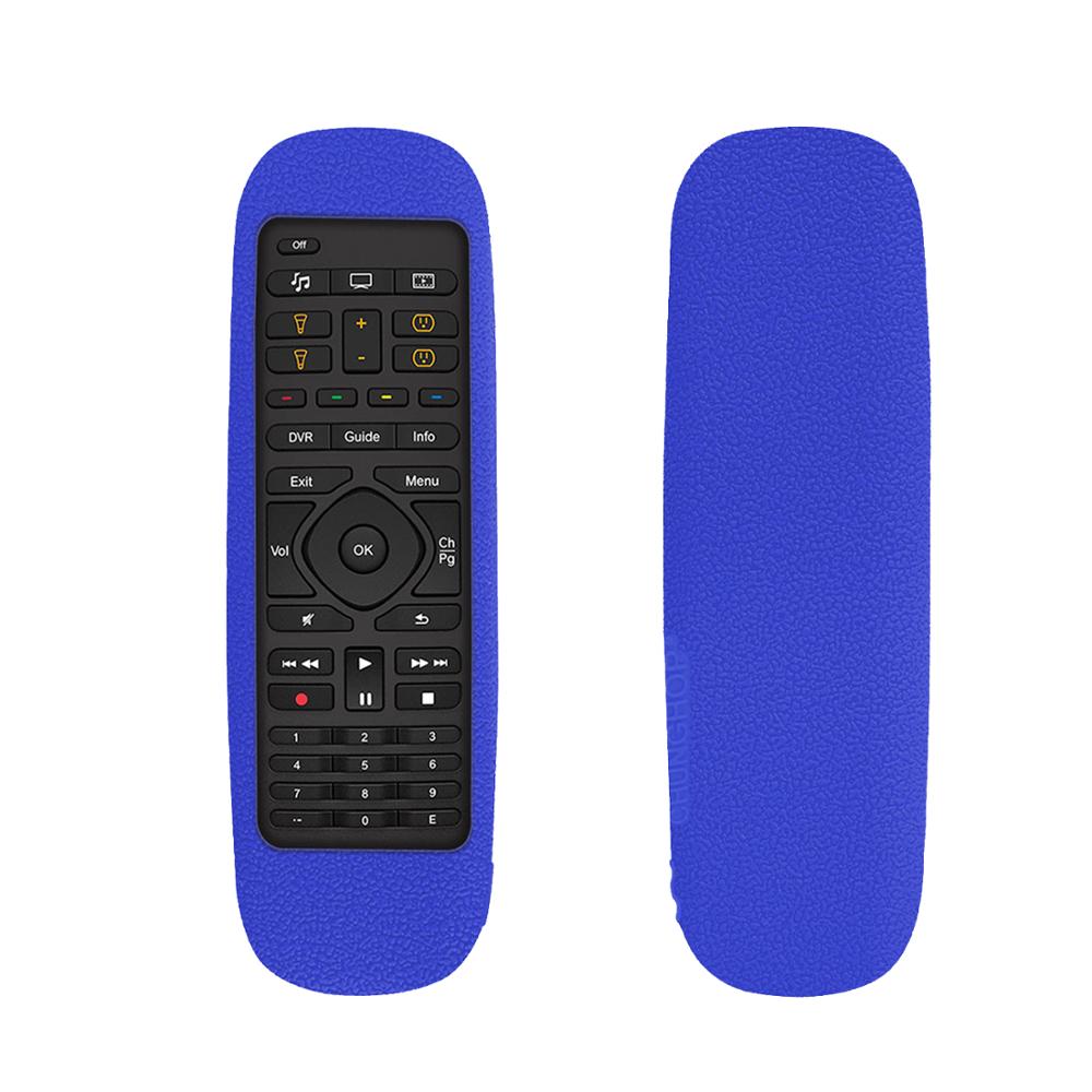 Remote Case for Logitech Harmony Companion All in One Remote Control Shockproof Washable Skin-Friendly Protective Cover: Blue