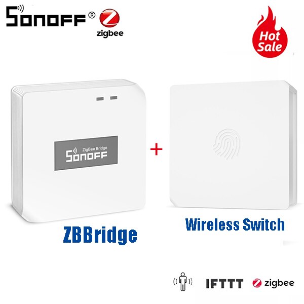 SONOFF Zigbee Bridge / ZBMini / ZB Dongle-P / ZBMINI-L Smart Home eWelink APP Remote Control Works With Alexa Google Home: With SNZB-01