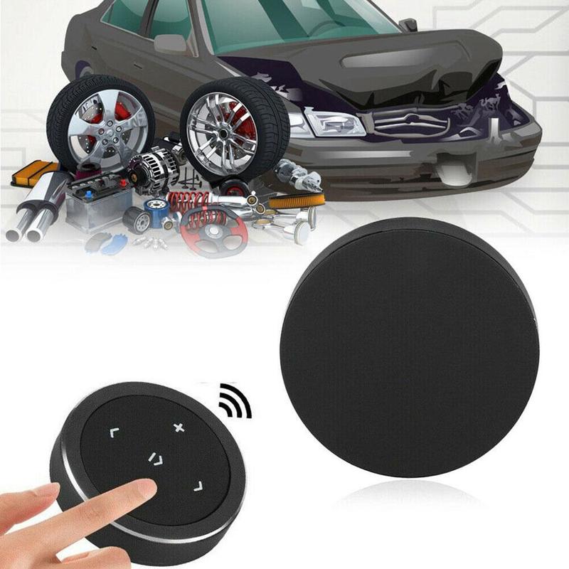 Wireless Bluetooth Remote Control Button Car Steering Media Music Audio Wheel X3Q4