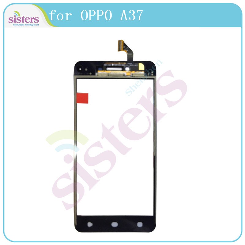 Digitalizador de pantalla táctil para OPPO A37 Panel táctil para OPPO A37 Sensor de lente de cristal táctil Panel táctil reemplazo Original de teléfono 5"