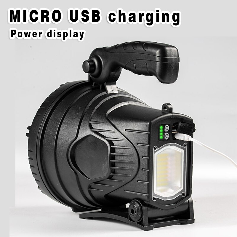 Most Powerful LED Portable Spotlight Flashlight Searchlight with P90 Lamp Beads Suitable for Outdoor Camping Lampe Led Torch