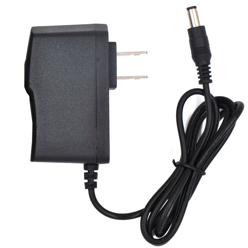 Adaptador convertidor de 12V, 1.5A, 1500mA, CA 100V-240V, cc 12V, 1.5A, 18W, cargador de fuente de alimentación, enchufe europeo y estadounidense 5,5x2,5/2,1 MM: Blanco