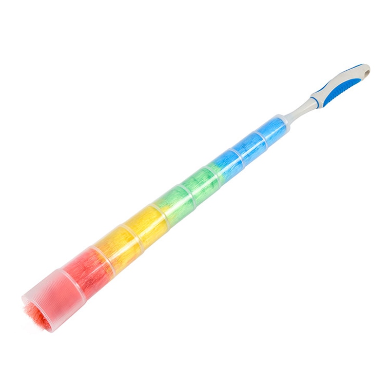 Plumero de polipropileno grande lavable para el hogar, limpieza electrostática del polvo, nueve juegos de cubiertas, herramienta de limpieza de muebles de 65CM