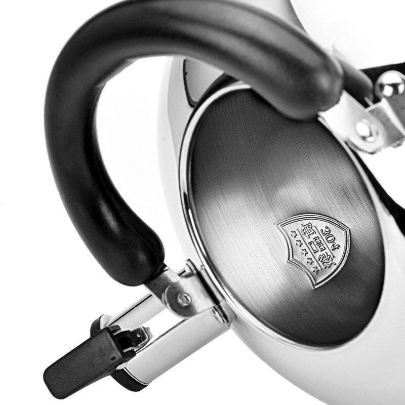 Europæisk rustfrit stål kedel hjemmekedel gaskomfur universal fløjte lyd 4l