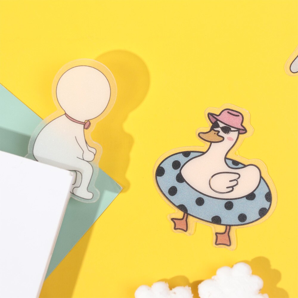 5Pcs Boxed Funny Mini Bookmark Book Pagination Clip Students Hollow Book Page Folder