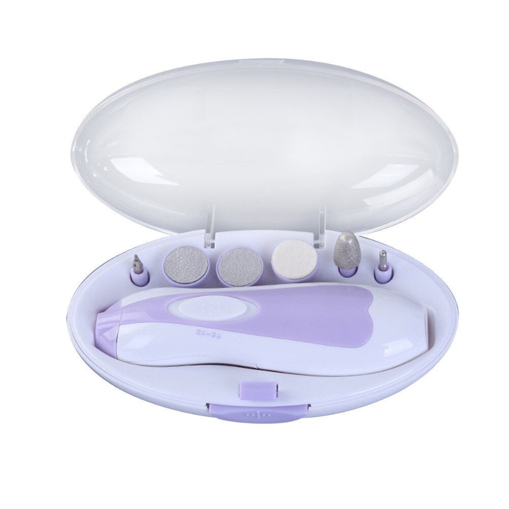 Elektrisk manicure pedicure negle bore sæt negle bore maskine negle fil negle bor tilbehør opbevaring kuffert manicure maskine