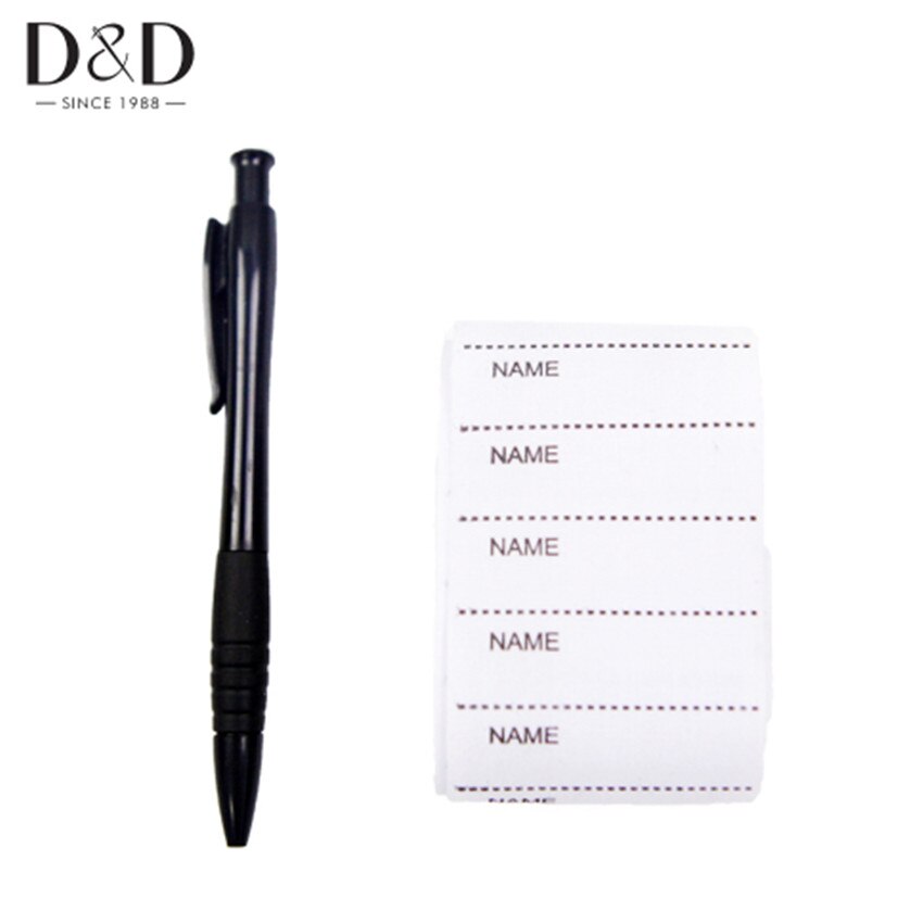 200Pcs Wit Wasbare Ijzer Op Naam Labels Kleding Label Kledingstuk Tags Marker Set Voor Naaien Kleding Accessoires: Default Title