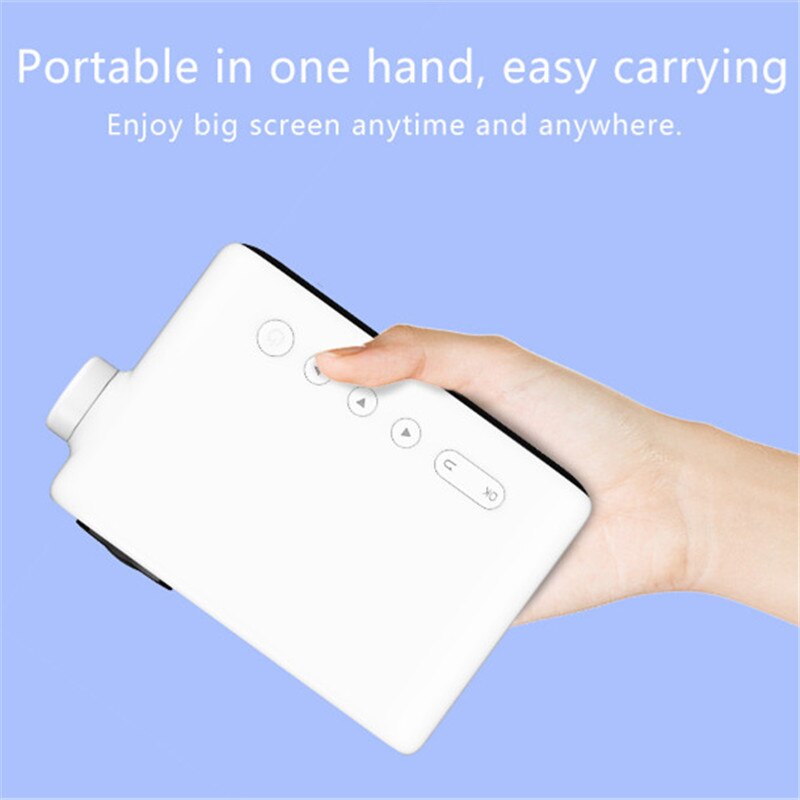 YG280 Mini LED Projector 1080P Portable Home Theater Outdoor Movie Vedio Player Beamer For Film Live Games HDMI USB AV Ports