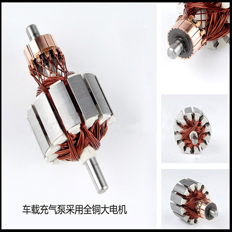 Car portable electric tire multi-function 12v air pump