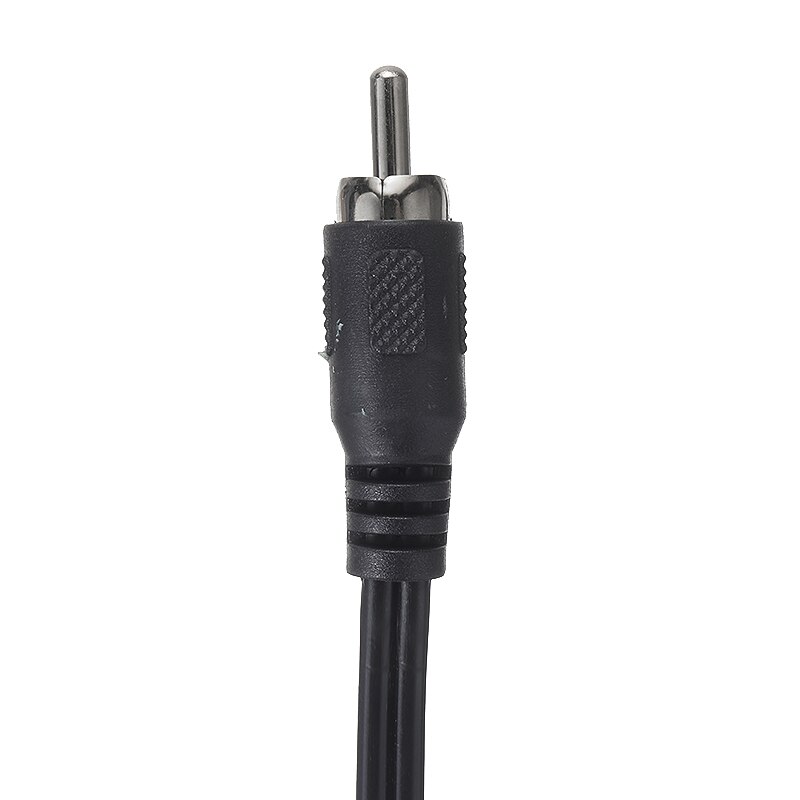 RCA Male to 2 RCA Female Audio Speaker Adapter Y Splitter Cable 6 inch Audio Stereo Amplifiers Cable