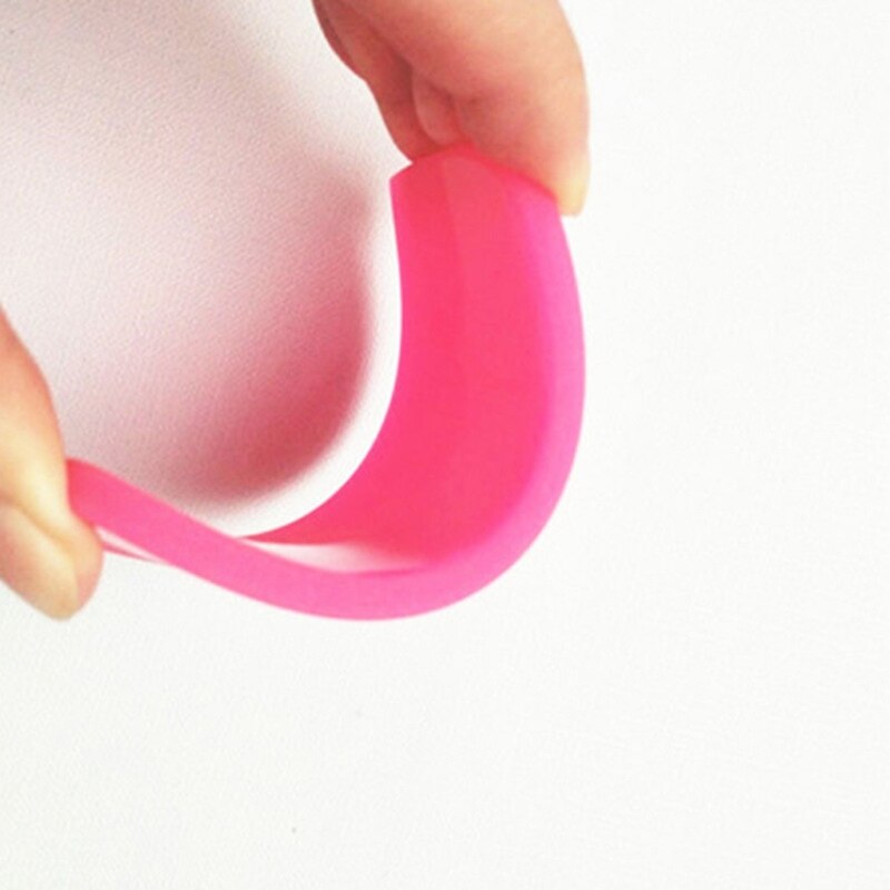 10*7.5cm Pink Scraper Soft Rubber Squeegee Tint Tool Glass Water Wiper Car Styling Sticker Accessories Window Film Card Squeegee