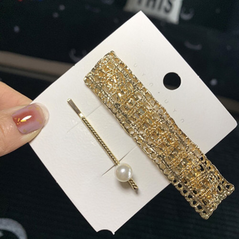 1Pc Style Metal Wind Hairpin Chain Hairpin Handmade Fairy Hair Accessories Styling Tool Women Girls: 7