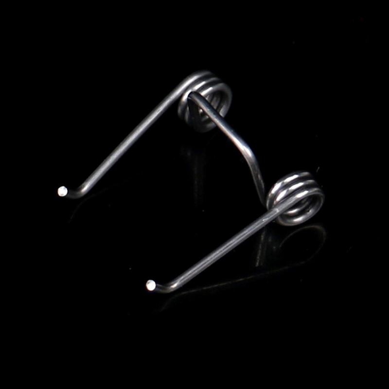 Electric Push Scissors Hair Clipper Plastic Tong Cordless Clip Spring Electric Clipper Accessories: Burgundy