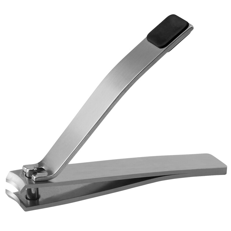 1PC Nail Clippers Top Stainless Steel Finger Nail Cutter Ingrown Fingernails Toenail Clipper: Silver