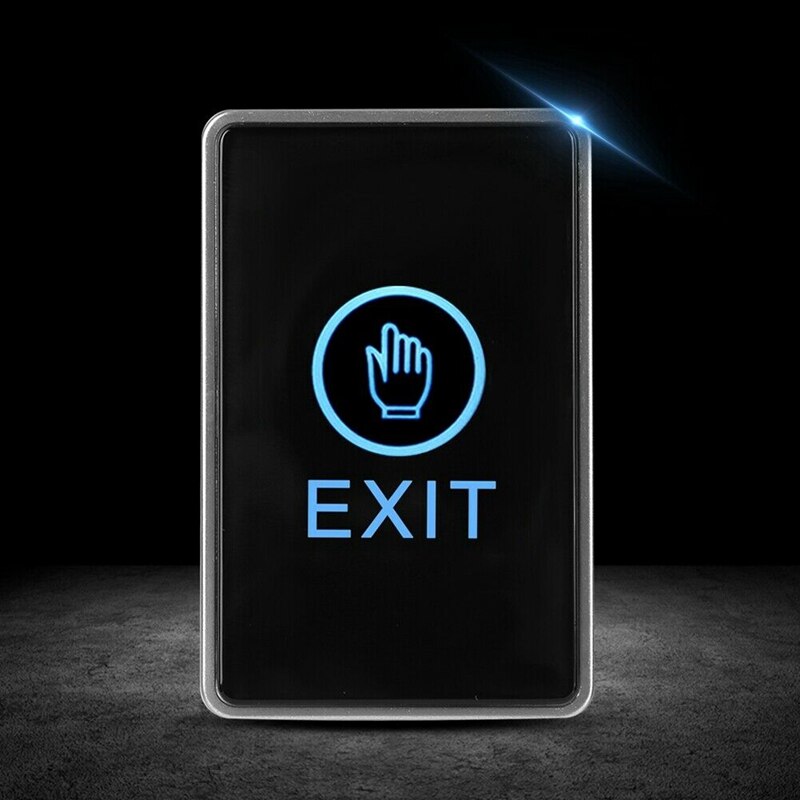 AM05-Push Press Exit Button Door Eixt Release Button for Gate Door Lock Access Control System NO/NC/COM Output