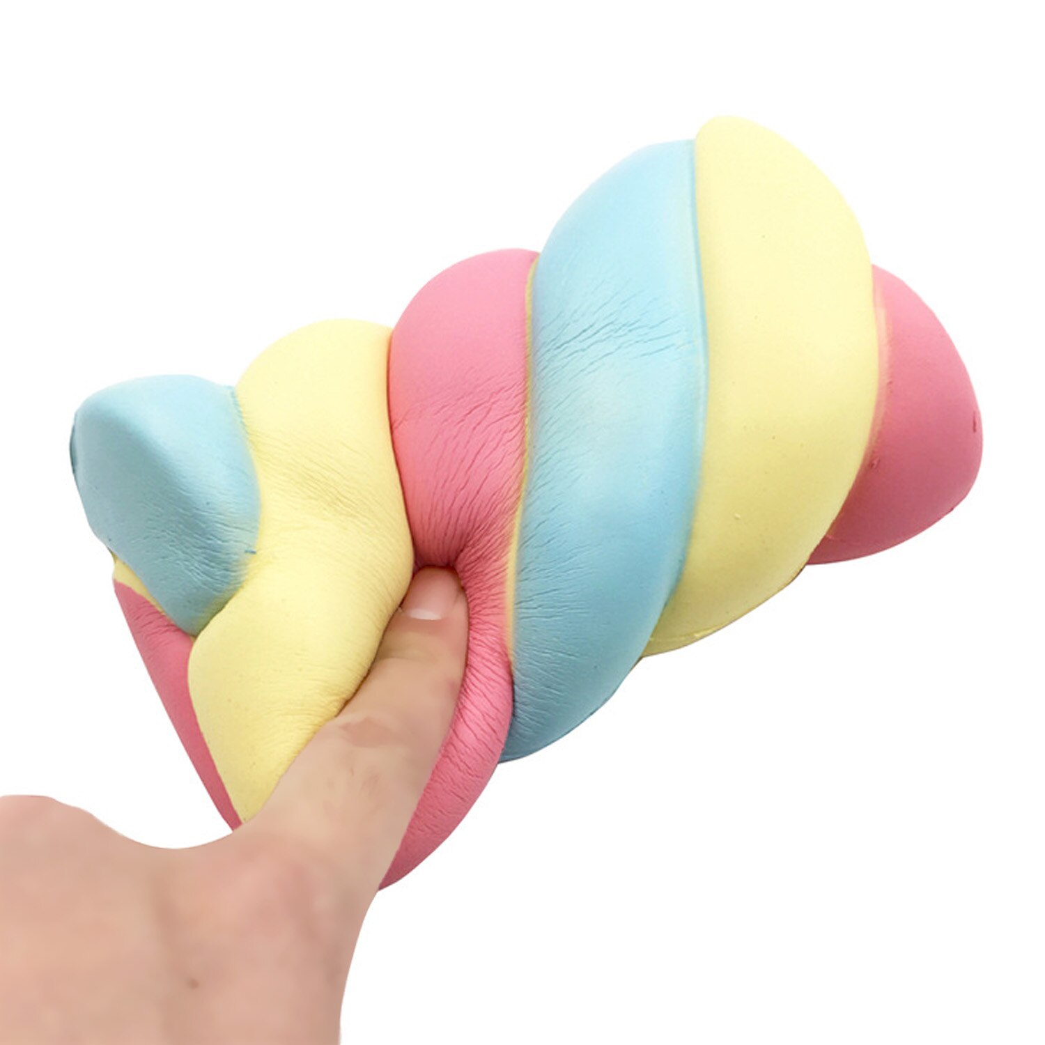 Besegad Jumbo Cute Kawaii Soft Cotton Candy Toy Slow Rising Squishy Squeeze Squshies Toys for Adults Relieves Stress Anxiety