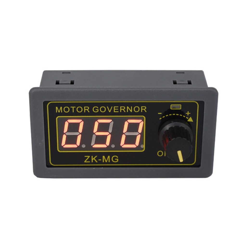 DC 5-30V 12V 24V 5A DC Motor Controller PWM Adjustable Speed Digital Display Encoder Duty Ratio Frequency MAX 15A ZK-MG