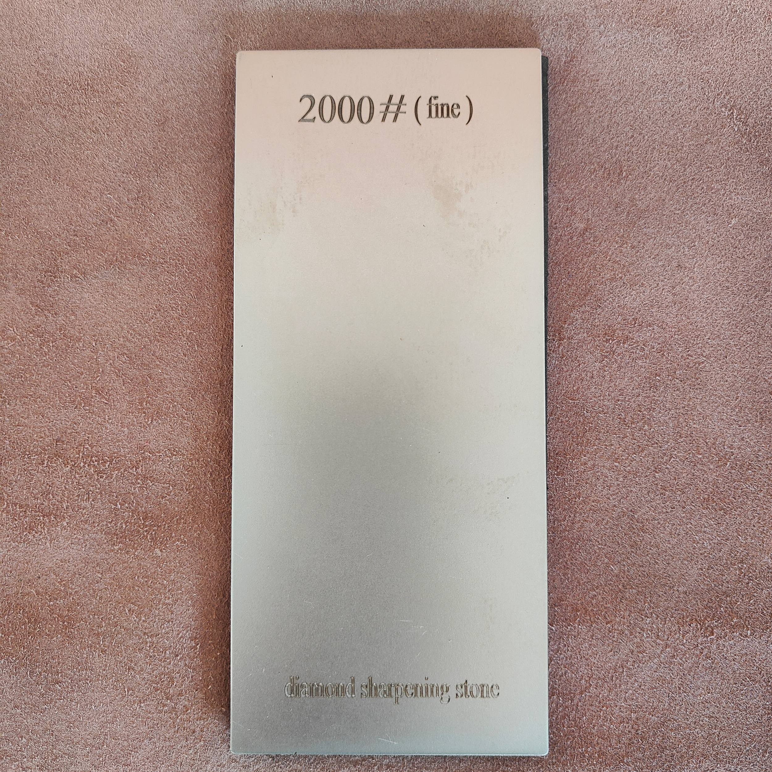 170 x 75 mm Diamant-Schleifstein Ruixin Pro Messerschärfer Schleifstein Ölstein mit rutschfester Basis: Himmel Blau