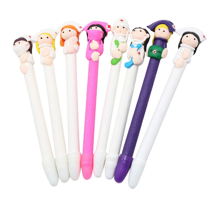 Stylo à bille pour infirmières, 80 pièces, petits , stylo de modélisation pour médecin, infirmière, papeterie de décoration créative, fournitures de bureau: BG1981