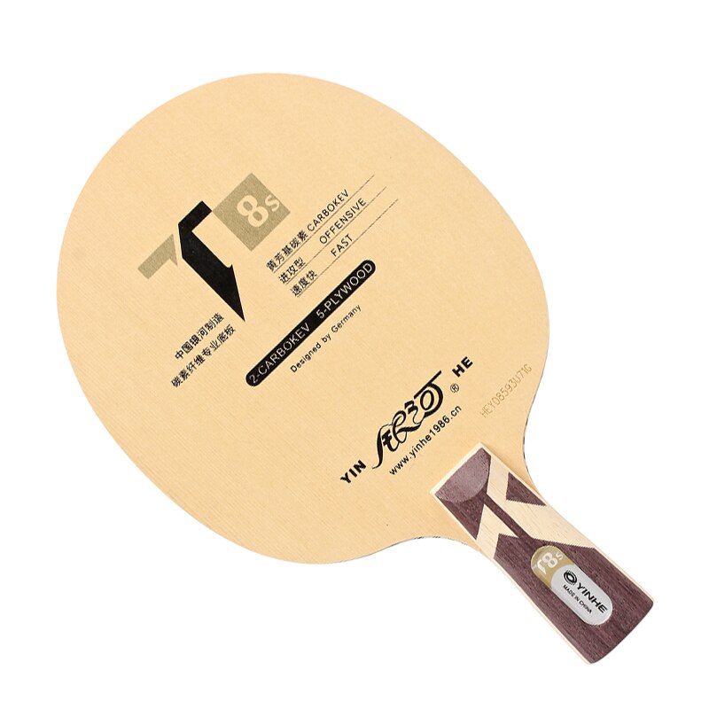 Yinhe Vía Láctea T-8S T 8S tenis de mesa hoja Boost (5 madera + 2 Carbokev) raqueta de Ping Pong Base Raquete bate